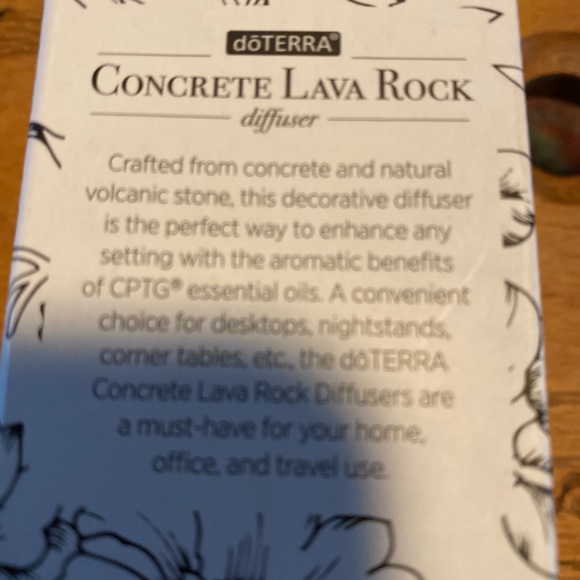 DōTERRA Concrete Lava Diffusers                     2 diffusers inside box - Picture 4 of 7